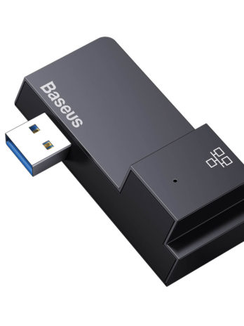 Baseus Multifunctional HUB for Surface Pro(USB A to RJ45*1+USB3.0*2)Black