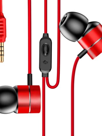 Baseus Encok Wire Earphone H04 Red