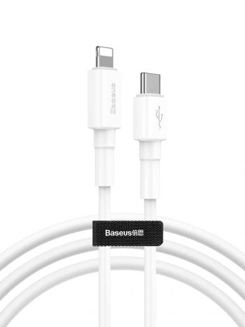 Baseus Mini White Cable Type-C to iPhone PD 18W 1m White