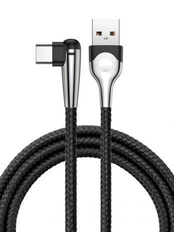 Baseus sharp-bird  mobile game cable USB For Type-C 3A 1m Black