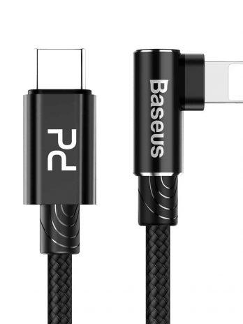 Baseus MVP Elbow Type-C to iPhone Cable PD 18W 2m Black