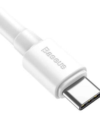 Baseus Mini White Cable USB For Type-C 3A 1m White