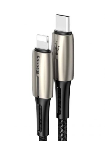 Baseus Waterdrop Cable Type-C to iPhone PD 18W 1.3m Black