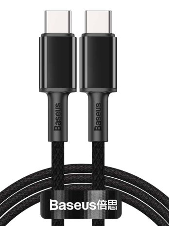 Baseus High Density Braided Fast Charging Data Cable Type-C to Type-C 100W