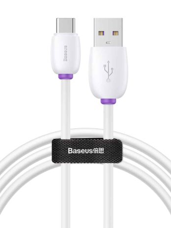 Baseus Purple Ring HW Quick Charging USB Cable For Type-C 40W 1m