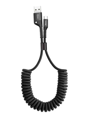 Baseus Fish-eye Spring Data Cable USB For Type-C 2A 1m