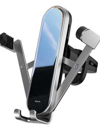 Baseus Penguin gravity phone holder Black/Silver