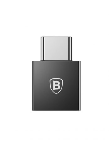 Baseus Exquisite Type-C Male to USB Female Adapter Converter 2.4A Black