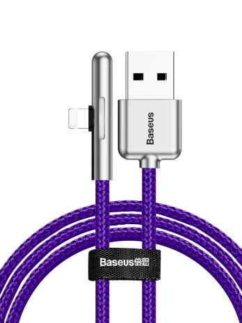 Baseus Iridescent Lamp Mobile Game Cable USB For iPhone 2.4A 1m
