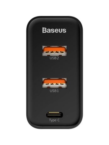 Baseus PPS three output quick charger(C+U+U)60W Black/White