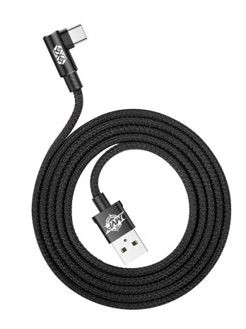 Baseus MVP Elbow Type Cable USB For Type-C Black