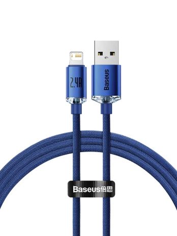 Baseus Crystal Shine Series Fast Charging Data Cable USB to iPhone 2.4A