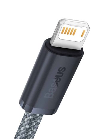Baseus Dynamic Series Fast Charging Data Cable USB to iPhone 2.4A Slate Gray