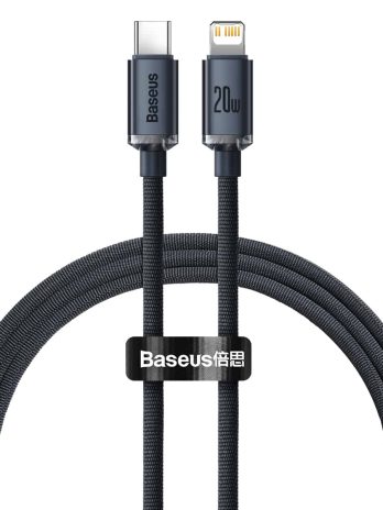 Baseus Crystal Shine Series Fast Charging Data Cable Type-C to iPhone 20W