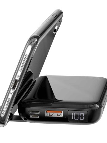 Baseus Mini S Bracket 10W Wireless Charger Power bank 10000mAh 18W Black