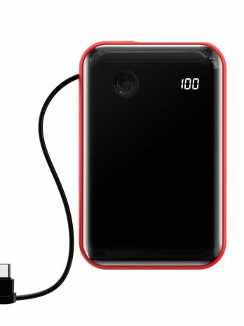 Baseus Mini S Digital Display 3A Power Bank 10000mAh (With Type-C Cable)