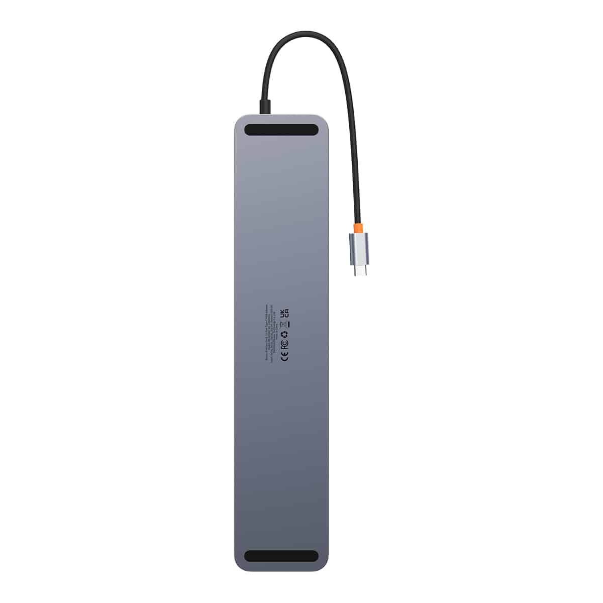 Baseus EliteJoy Gen2 11-Port Type-C HUB Adapter Dark gray (Type-C to HDMI*1+USB3.0*3+PD*1+VGA*1+SD/TF*1+RJ45*1+Type-C Data*1+3.5mm*1)