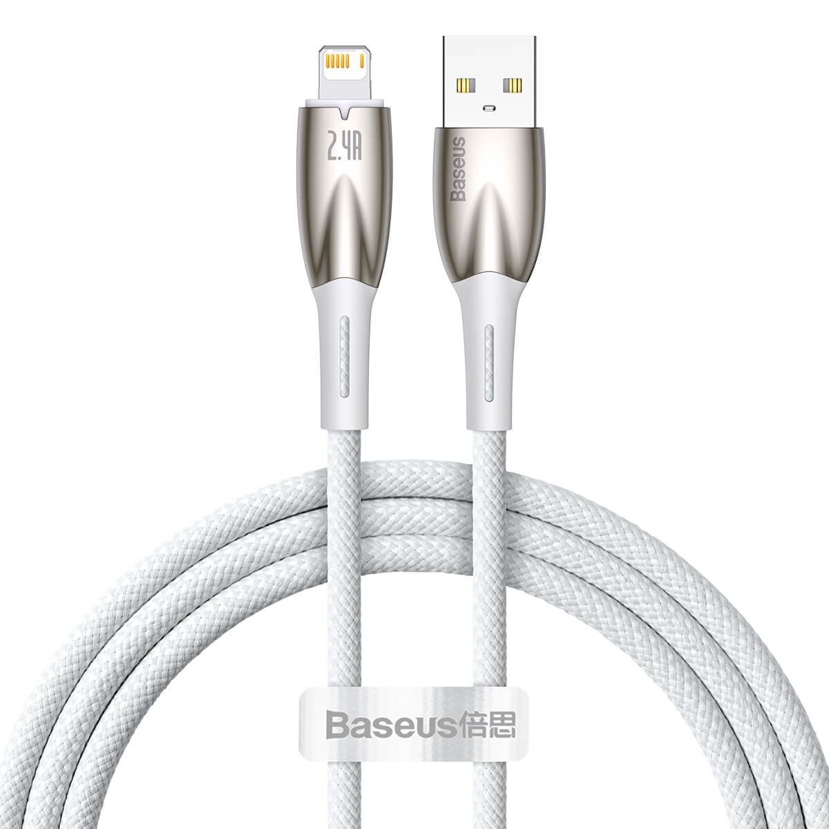 Baseus Glimmer Series Fast Charging Data Cable USB to iPhone 2.4A