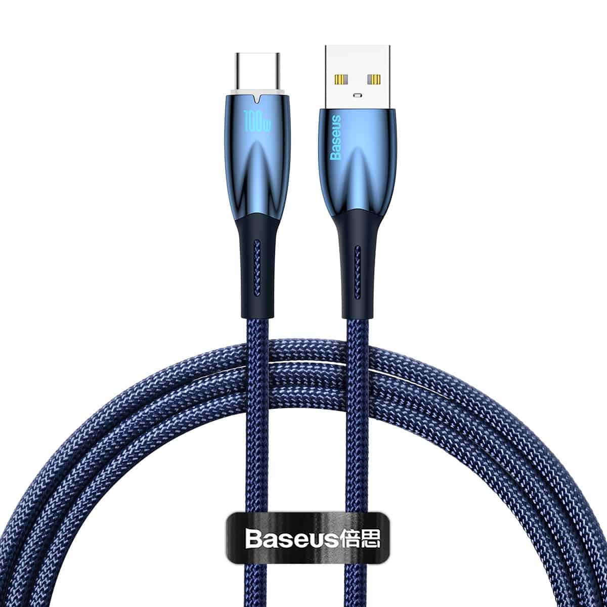 Baseus Glimmer Series Fast Charging Data Cable USB to Type-C 100W