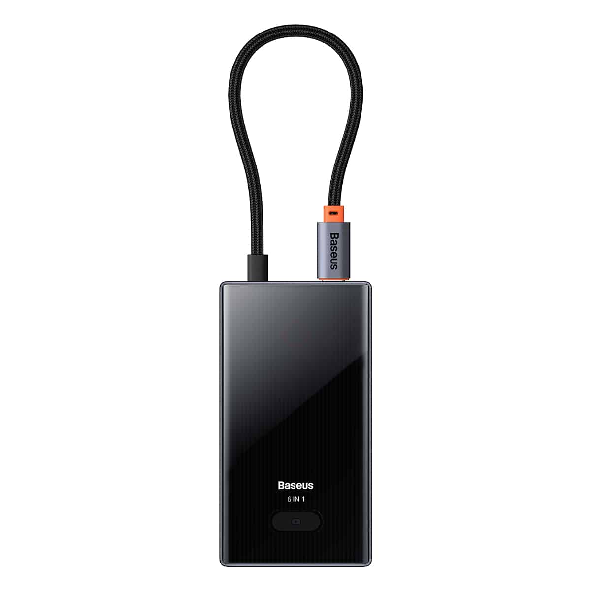 Baseus PioneerJoy 6-Port Type-C HUB Adapter (Type-C to HDMI4K@60Hz*1+USB3.0*3+PD*1+RJ45*1)