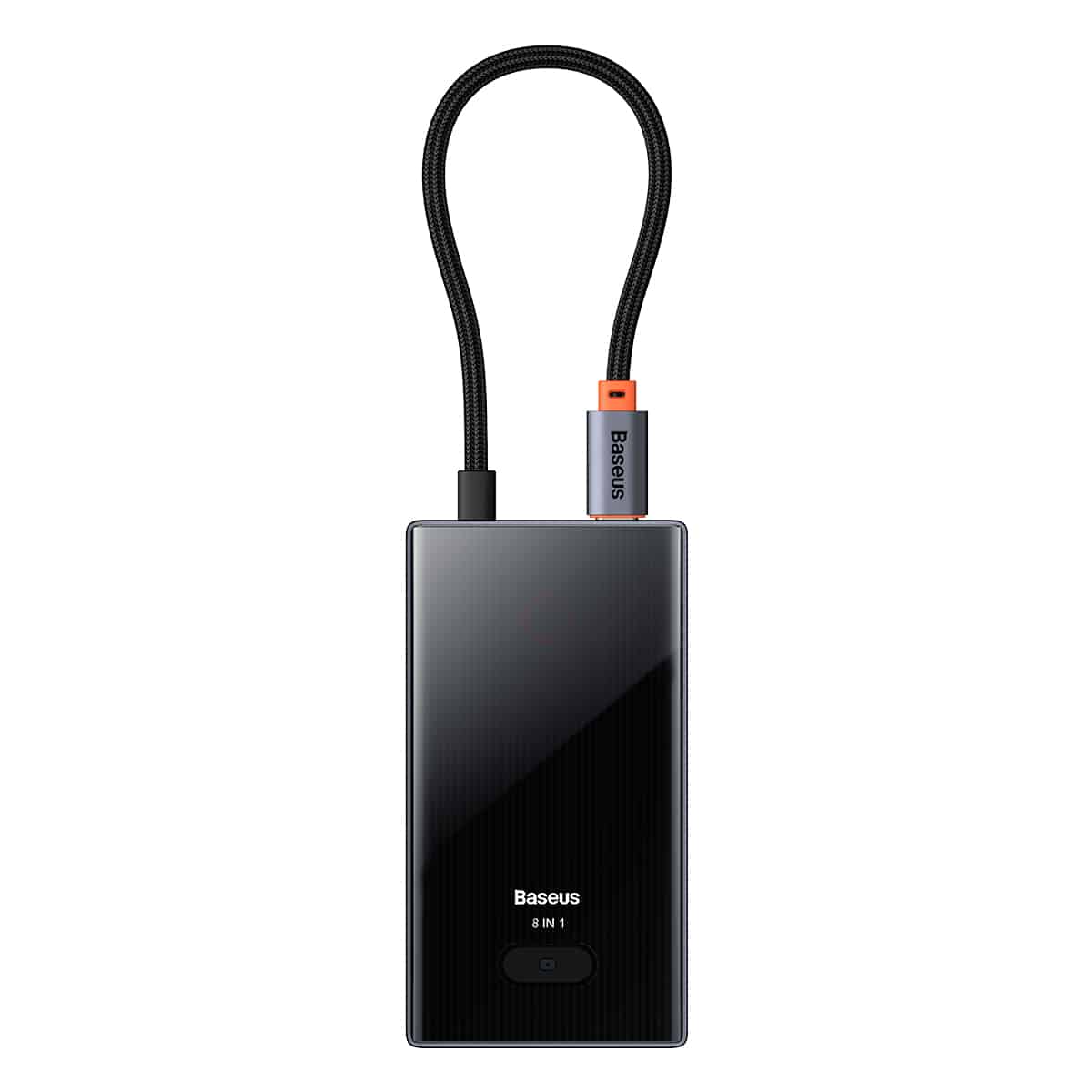 Baseus PioneerJoy 8-PortType-C HUB Adapter (Type-C to HDMI4K@60Hz*1+USB3.0*2+USB2.0*1+PD*1+RJ45*1+SD/TF*1)