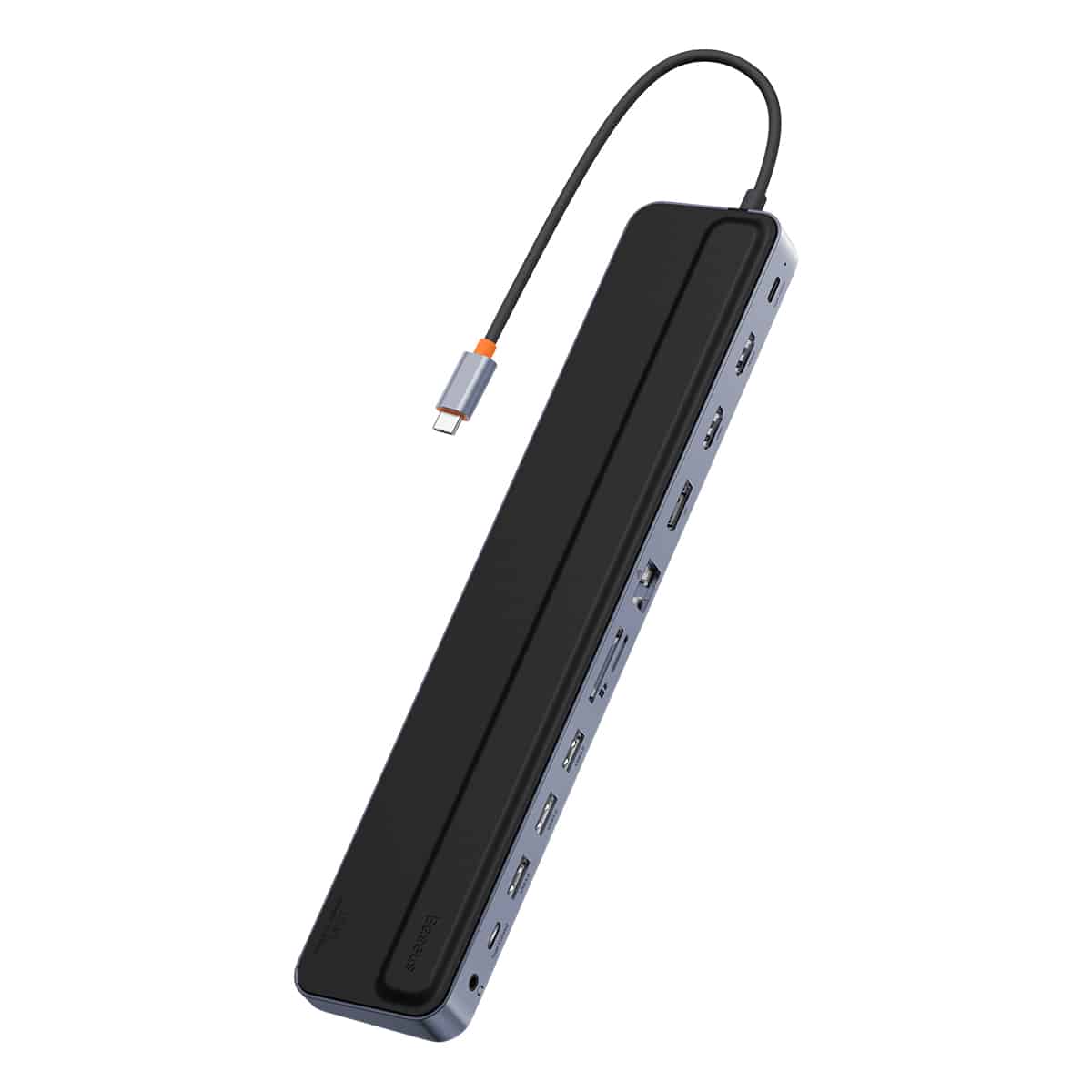 Baseus EliteJoy Gen2 12-Port Type-C HUB Adapter (Type-C to HDMI*2+USB3.0*3+PD*1+DP*1+SD/TF*1+RJ45*1+Type-C Data*1+3.5mm*1)
