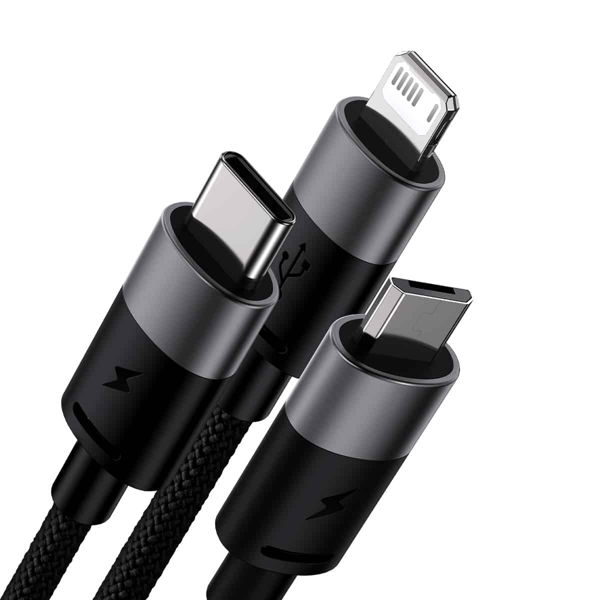 Baseus StarSpeed 1-for-3 Fast Charging Data Cable