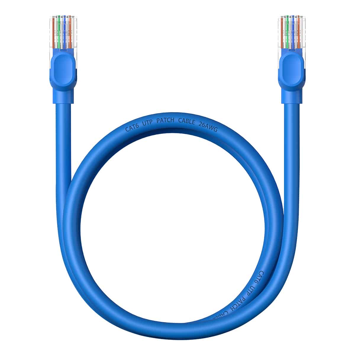 Baseus High Speed CAT6 Gigabit Ethernet Cable (Round Cable) Blue