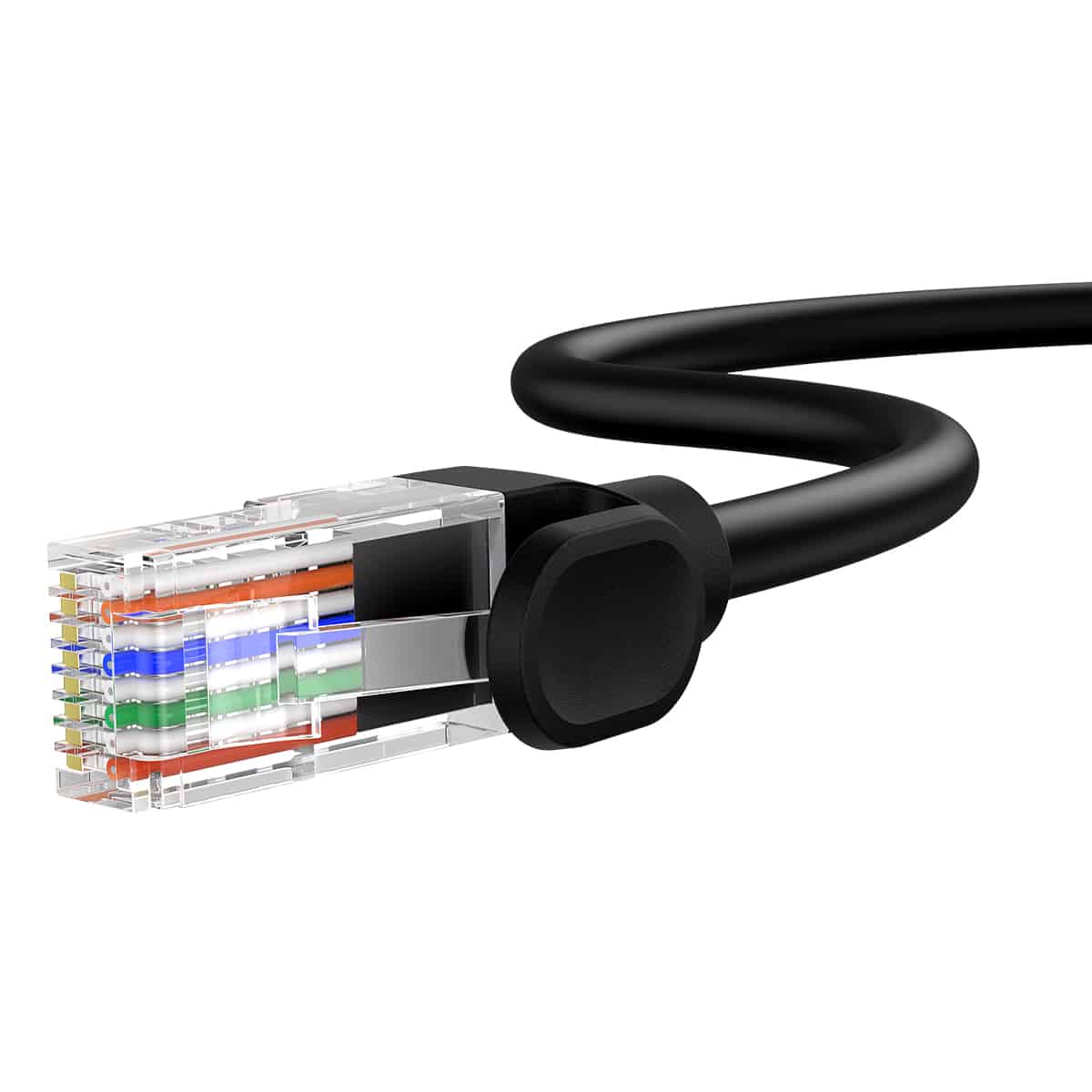 Baseus High Speed CAT5 Gigabit EthernetCable (RoundCable) Black