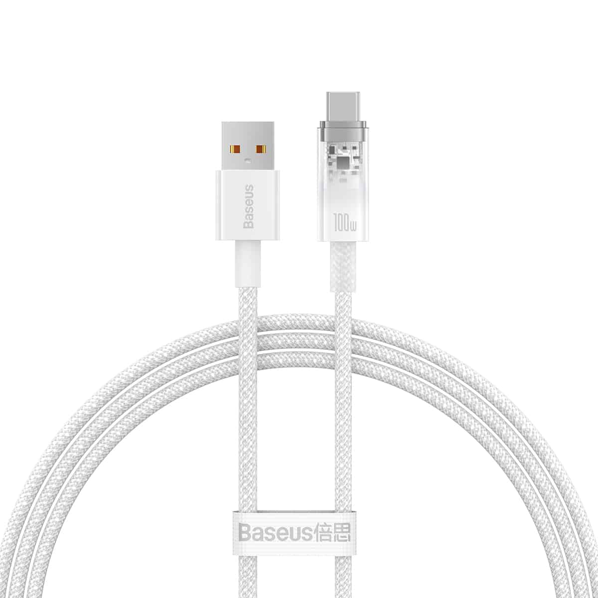 Baseus Explorer Series Fast Charging Cable with Smart Temperature Control USB to Type-C 100W