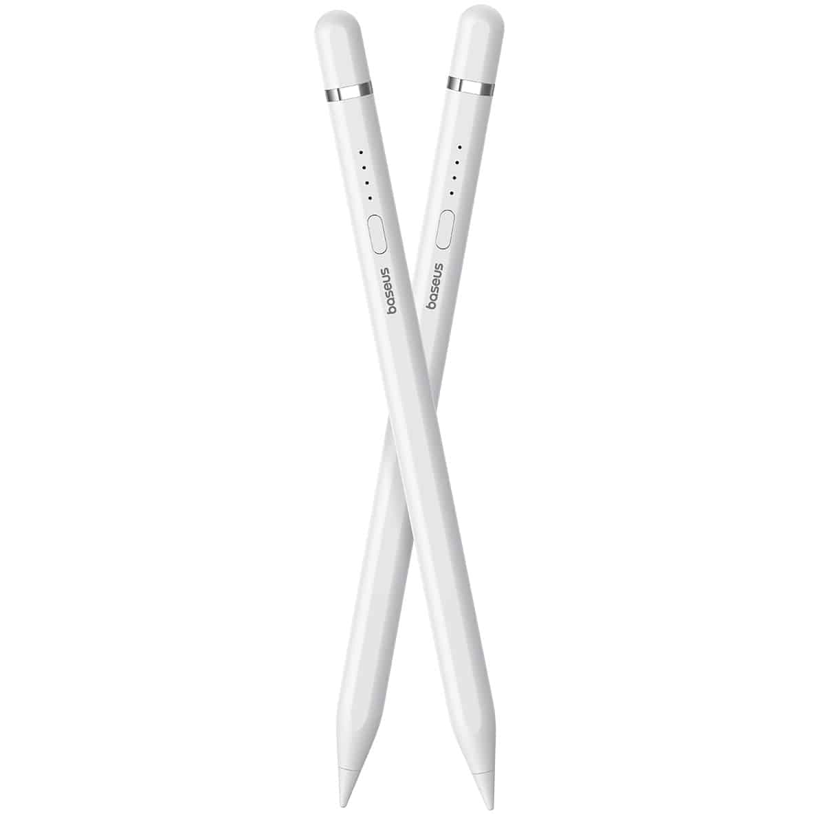 Baseus Smooth Writing 2 Series Plug-Type Stylus iPhone Moon White(With USB-A to iPhon cable and active pen tip)