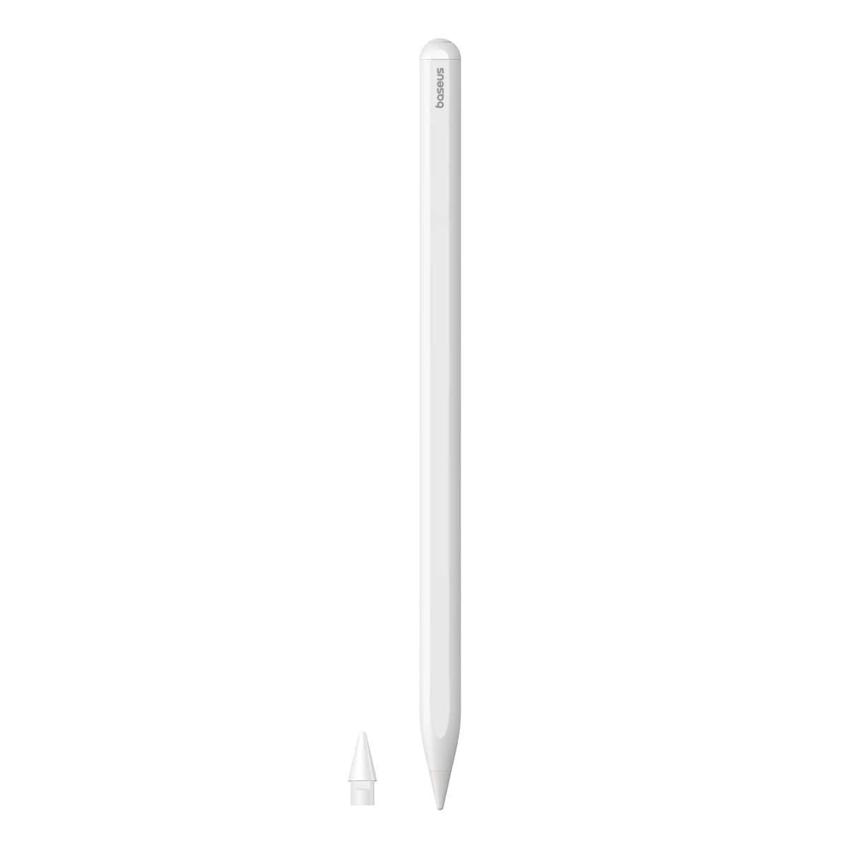 Baseus Smooth Writing 2 Series Wireless Charging Stylus, Moon White(Active version with active pen tip)